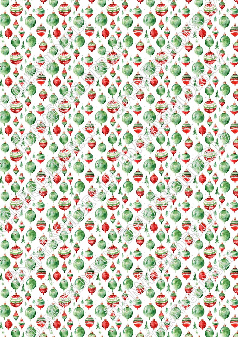 Chocolate Transfer Sheets "Ziemassvētku Nr5" ar apdruku 